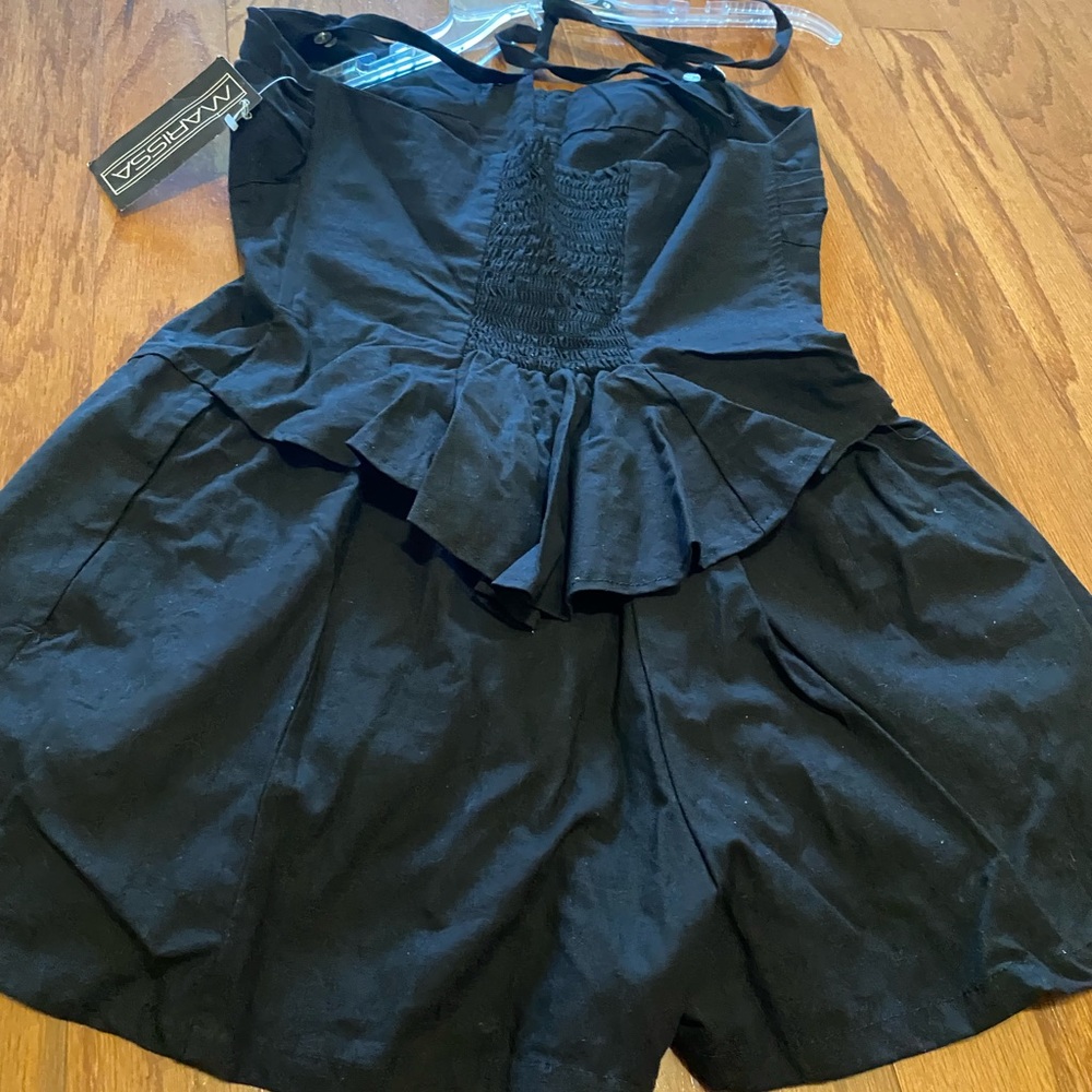 MARISSA BLACK ROMPER - Picture 5 of 7